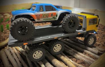 Preview: HOBBY PLUS RC CR-18P "TOW TRUCK ARKTOS 6X6" 1/18 GELB RTR