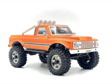 Preview: HOBBY PLUS RC 1:18 CRAWLER CR18P EVO-V2 "CONVOY" ORANGE RTR