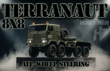 HOBBY PLUS RC CR-18P 8X8 TERRANAUT 1/18 RTR (AWS) GRÜN