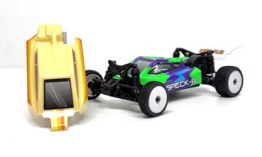 HOBBY PLUS RC 2WD BUGGY "SPECK-B" 1/24 RTR (GRÜN & CREME) LIMITED EDITION