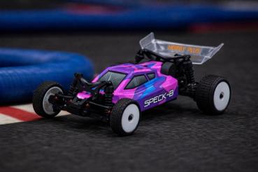 Preview: HOBBY PLUS RC 2WD BUGGY "SPECK-B" BRUSHLESS 1/24 RTR (MAGENTA)