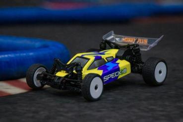 Preview: HOBBY PLUS RC 2WD BUGGY "SPECK-B" BRUSHLESS 1/24 RTR (GELB)