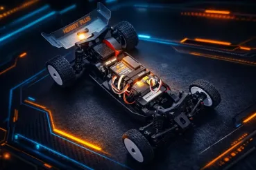 HOBBY PLUS RC 2WD BUGGY "SPECK-B" BRUSHLESS 1/24 RTR (GELB)