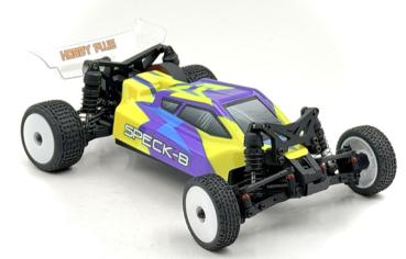 HOBBY PLUS RC 2WD BUGGY "SPECK-B" BRUSHLESS 1/24 RTR (GELB)