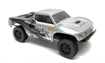 HOBBY PLUS RC 2WD SHORT COURSE TRUCK "SPECK-SCT" 1/24 RTR SILBER