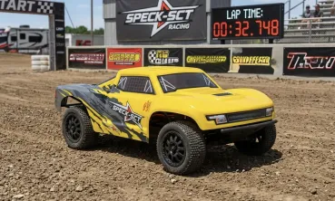 HOBBY PLUS RC 2WD SHORT COURSE TRUCK "SPECK-SCT" 1/24 RTR GELB