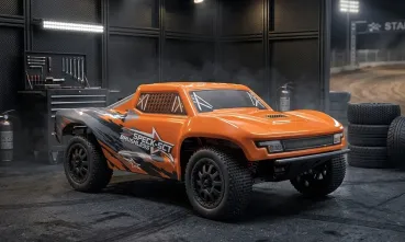 HOBBY PLUS RC 2WD SHORT COURSE TRUCK "SPECK-SCT" 1/24 BRUSHLESS RTR ORANGE