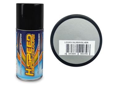 LEXAN SPRAY SILBER/SILVER 150ML H-SPEED NP126