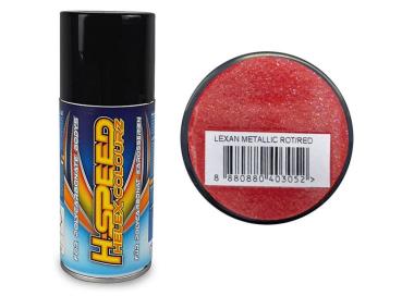 LEXAN SPRAY METALLIC ROT / RED 150ML H-SPEED NP126