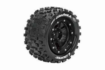 MT-Uphill MFT soft auf BL-Felge schwarz 17mm (1/2) (2) LOUISE für TRX Maxx *J*