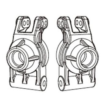 MJX Radträger Hinten
