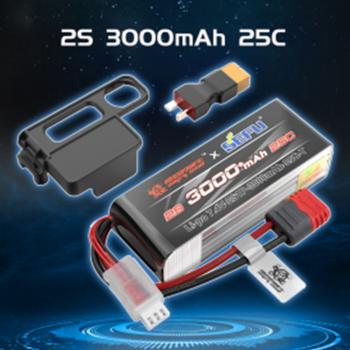 MJX Akku 2s 3000mAh T-Stecker Hyper Go 1/14