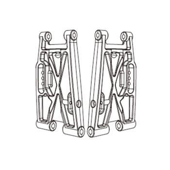 MJX Querlenker hinten unten