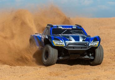 TRAXXAS MAXX-SLASH 6S 4X4 BLAU 1/8 SHORT-COURSE-TRUCK RTR BRUSHLESS, OHNE AKKU/LADEGERÄT