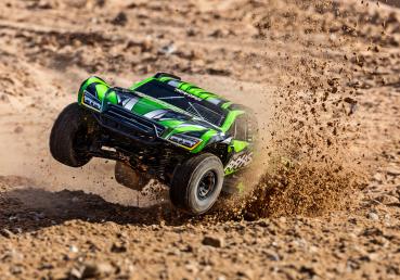 TRAXXAS MAXX-SLASH 6S 4X4 GRÜN 1/8 SHORT-COURSE-TRUCK RTR BRUSHLESS, OHNE AKKU/LADEGERÄT
