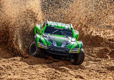 TRAXXAS MAXX-SLASH 6S 4X4 GRÜN 1/8 SHORT-COURSE-TRUCK RTR BRUSHLESS, OHNE AKKU/LADEGERÄT