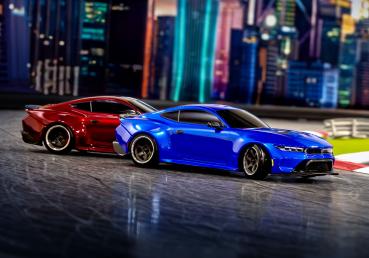 Traxxas Ford Mustang 4-TEC Drift blau