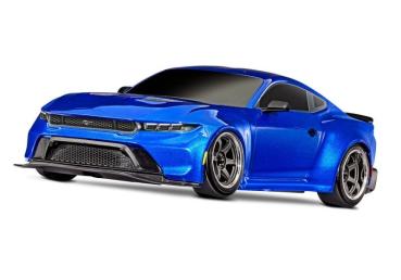 TRAXXAS 4-TEC Ford Mustang blau 1/10 Drift RTR Brushed, ohne Akku und Ladegerät