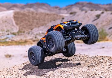 TRAXXAS MINI-MAXX 4WD ORANGE BL-2S BRUSHLESS, HD-TEILE, MIT AKKU/LADER