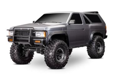 TRAXXAS TRX-4 Nissan Pathfinder / Terrano silber 1/10 RTR Brushed, Clipless, ohne Akku und Ladegerät