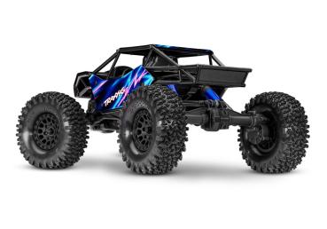 TRAXXAS TXC-4M EXTREME CRAWLER 1/18 RTR BLAU BRUSHLESS, MIT 3S AKKU UND LADEGERÄT