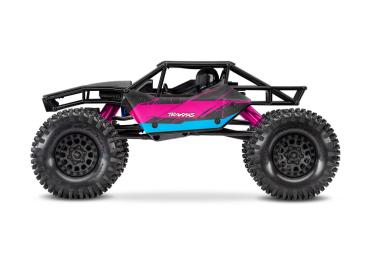 TRAXXAS TXC-4M EXTREME CRAWLER 1/18 RTR PINK BRUSHLESS, MIT 3S AKKU UND LADEGERÄT