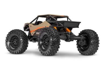 TRAXXAS TXC-4M EXTREME CRAWLER 1/18 RTR TAN BRUSHLESS, MIT 3S AKKU UND LADEGERÄT