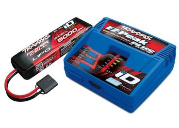Traxxas EZ Peak Plus NiMH Lipo Schnell Ladegerät mit 5000 11.1V Lipo Akku
