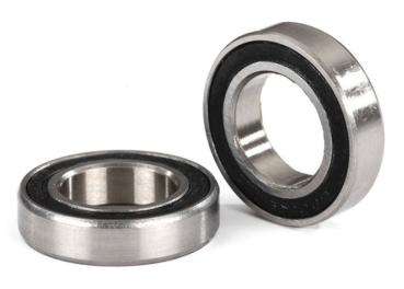 KUGELLAGER 12X21X5MM MIT GUMMIDICHTUNG SCHWARZ (2) TRAXXAS MAXX, E-REVO 2.0