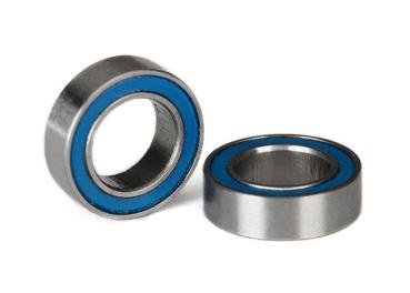 KUGELLAGER 6X10X3MM MIT GUMMIDICHTUNG BLAU (2) TRAXXAS 4TEC 2.0&3.0, SLEDGE