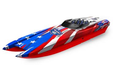 Traxxas DCB M41 Catamaran weiß 40TH Edition
