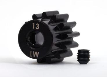 MOTORRITZEL 13Z STAHL GEHÄRTET FÜR 5MM WELLE (MODUL 1) TRAXXAS SLEDGE