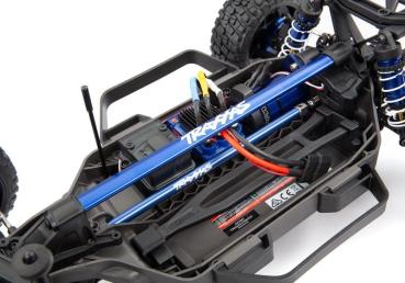 Preview: Chassis-Strebe Kit blau für LGC-Chassis TRAXXAS 4x4 Rustler, Slash