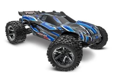 TRAXXAS Rustler 4x4 VXL HD blau 1/10 Stadium-Truck RTR Brushless, ohne Akku und Ladegerät