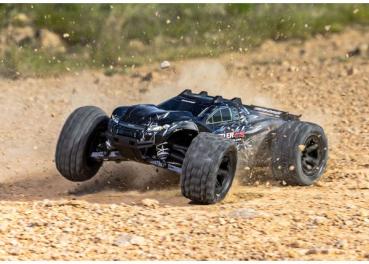 TRAXXAS RUSTLER 1/10 4X4 STADIUM-TRUCK SCHWARZ RTR VX3 BRUSHLESS, HD