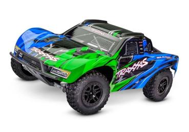 NEU TRAXXAS SLASH 1/10 4X4 SHORT-COURSE GRÜN RTR VX3 BRUSHLESS, HD