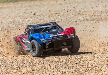 NEU TRAXXAS SLASH 1/10 4X4 SHORT-COURSE ROT RTR VX3 BRUSHLESS, HD