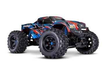 TRAXXAS X-Maxx 4x4 8S VXL blau 1/7 Monster-Truck RTR nP825 Brushless, inkl. Metallgetriebe-Servo, ohne Akku/Ladegerät