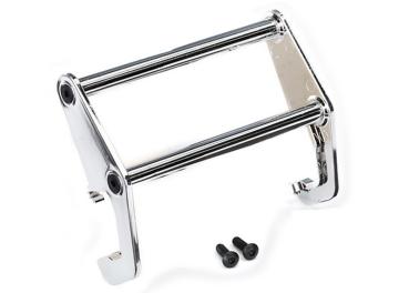 STOSSSTANGE CHROM (PASSEND FÜR TRX8069 BUMPER) TRAXXAS TRX-4 DEFENDER, BRONCO