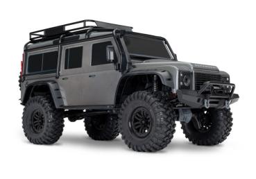 TRAXXAS TRX-4 LR DEFENDER SILBER 1/10 CRAWLER RTR BRUSHED, CLIPLESS, OHNE AKKU UND LADEGERÄT