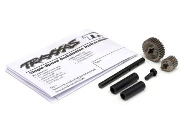 GETRIEBEZAHNRAD METALL MIT WELLEN FÜR EINGANGGETRIEBE TRAXXAS TRX-4&6