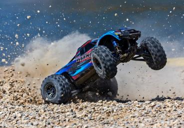 TRAXXAS MAXX ULTIMATE 4X4 BLAU 1/10 MONSTER-TRUCK RTR BRUSHLESS, OHNE AKKU UND LADEGERÄT