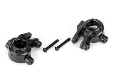 EXTREME HEAVY DUTY LENKHEBEL SCHWARZ L/R MIT KLEINTEILE TRAXXAS 4X4 HOSS, RUSTLER, SLASH (FÜR TRX9080 KIT)