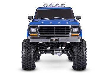 Preview: TRAXXAS TRX-4 79 FORD F150 HIGH-TRAIL 1/10 CRAWLER RTR BLAU BRUSHED, OHNE AKKU UND LADEGERÄT