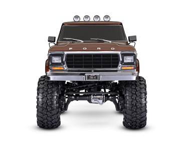 Preview: TRX-4 79 FORD F150 HIGH-TRAIL 1/10 CRAWLER RTR BRAUN BRUSHED, OHNE AKKU UND LADEGERÄT