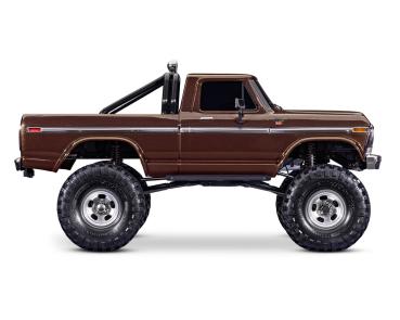 Preview: TRX-4 79 FORD F150 HIGH-TRAIL 1/10 CRAWLER RTR BRAUN BRUSHED, OHNE AKKU UND LADEGERÄT