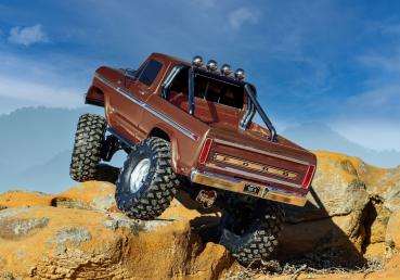TRX-4 79 FORD F150 HIGH-TRAIL 1/10 CRAWLER RTR BRAUN BRUSHED, OHNE AKKU UND LADEGERÄT