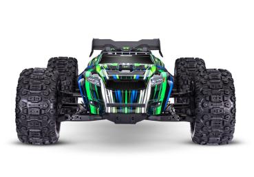 Preview: TRAXXAS SLEDGE 4X4 BELTED GRÜN 1/8 MONSTER-TRUCK RTR BRUSHLESS, OHNE AKKU/LADEGERÄT