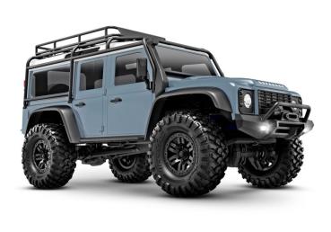 TRAXXAS TRX-4M LR DEFENDER 4X4 X-BLAU 1/18 CRAWLER RTR BRUSHED, MIT AKKU UND USB LADEGERÄT