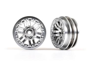 Felgen 1.0 satin-chrom (2) TRAXXAS TRX-4M